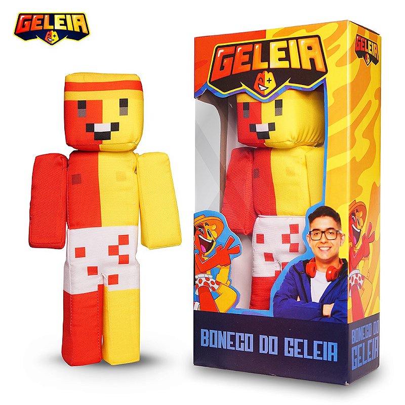 Boneco r Geleia Minecraft 35 Cm