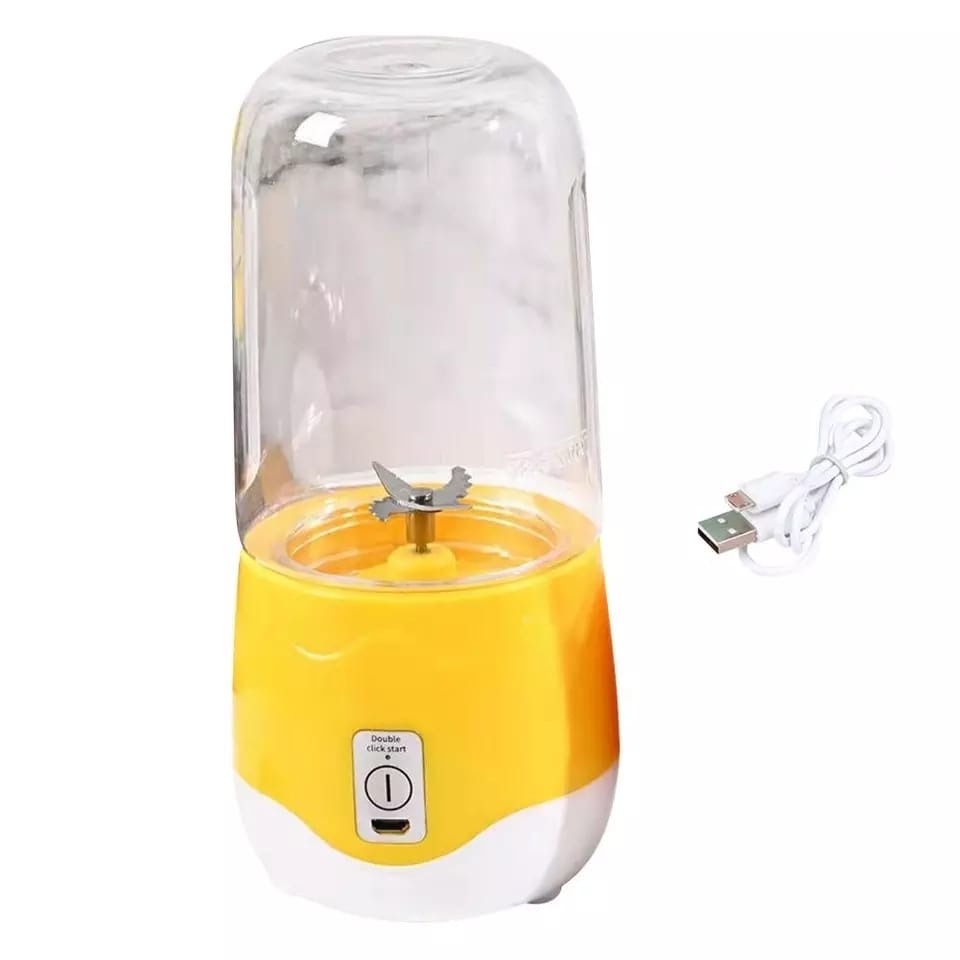 Mini Liquidificador Shake USB Bivolt 4 Laminas 400L