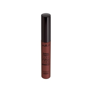 Batom Líquido Matte Vult Nano HD Castanho Escuro 5ml
