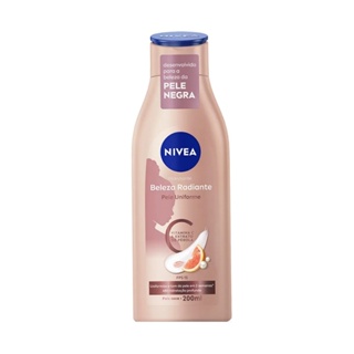Loção Hidratante Corporal Nivea Beleza Radiante Pele Negra Uniforme 200ml