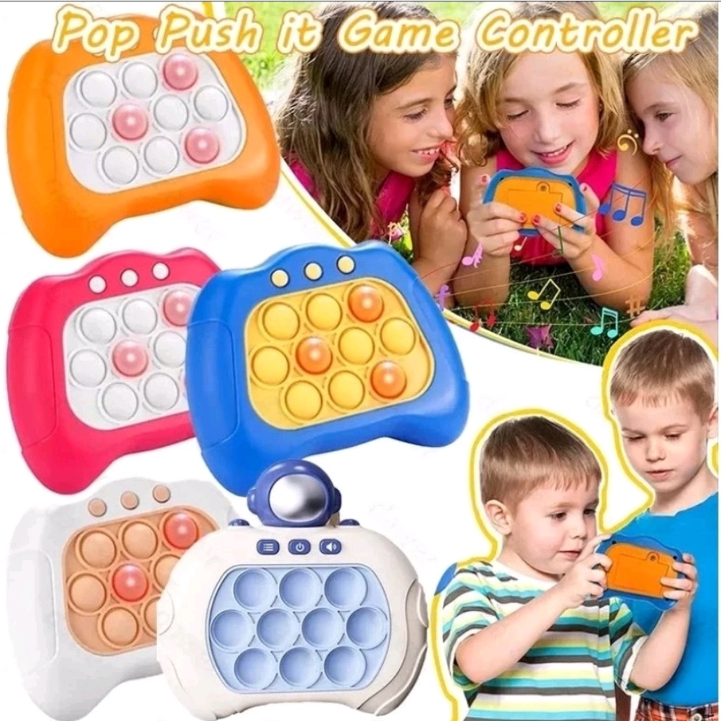 Jogo portátil com luzes e sons para crianças, brinquedos de fidget