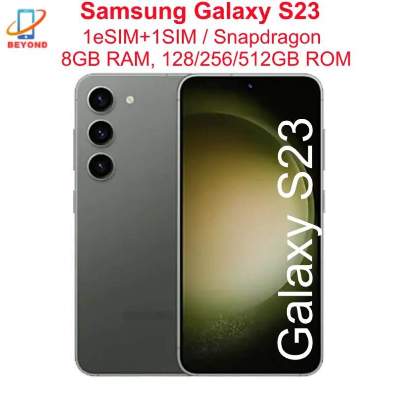 Samsung Galaxy S23 5G S911U1 6,1 " ROM 128/256/512GB RAM 8GB NFC Octa Core Celular Android Original-GoodLuckGift