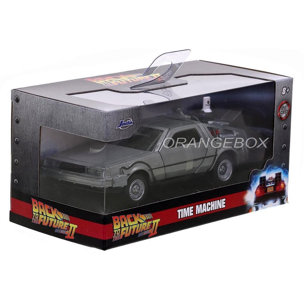 Delorean diecast shop model