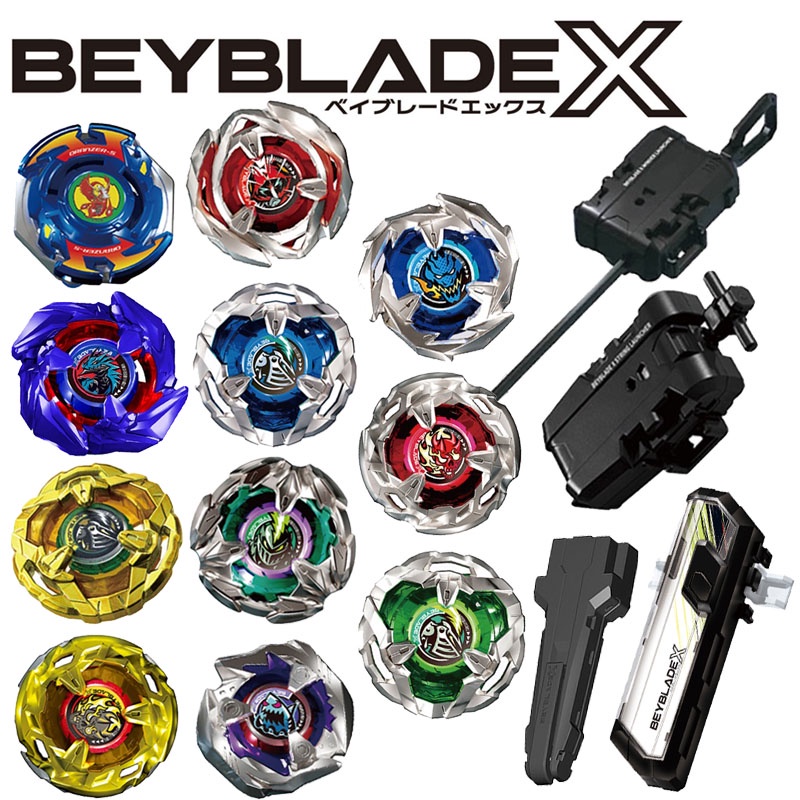 Arena Beyblade Burst + Lançador Medidor de Potencia + Kit Elemento X Hasbro