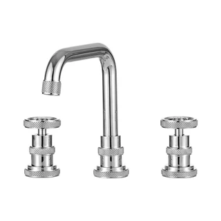 Torneira Para Banheiro Misturador Duplo Comando Jatobá Pingoo - Prata Cromado em Oferta na Shopee