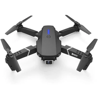 Drone Com Câmera Dupla E88 Pro 4K Maleta de Viagem Suporte para Celular Hélice Reserva e Wi-Fi