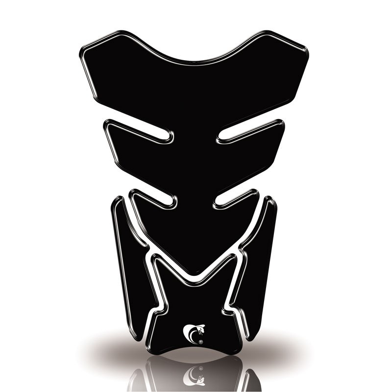 Protetor De Tanque Adesivo Moto Preto sem desenho