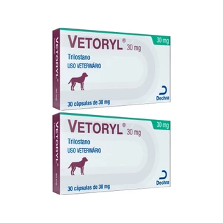 Vetoryl 30mg 30 Cápsulas - Dechra - 2 Unidades