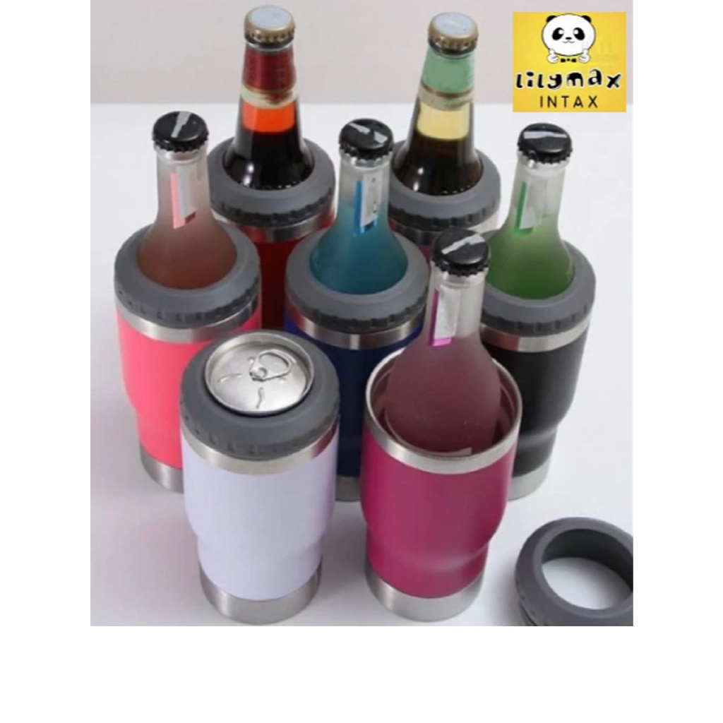 Copo Térmico Porta Latinha Barrigudinha Long Neck Lata Alta 029