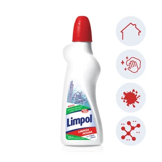 Limpeza Pesada Cloro 4 1 Limpol 500Ml Desinfetante Bombril