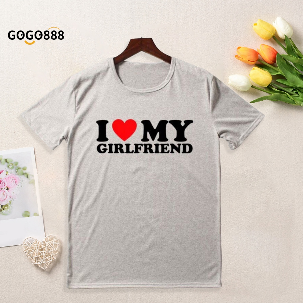 Camisa Personalizada I Love My Girlfriend