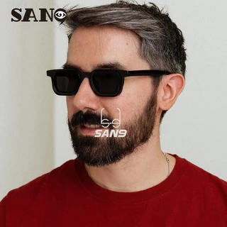 【 Ready Stock 】 COD (San9) Novo Hip-hop Óculos De Sol Quadrados Pequenos Para Homens Proteção UV Dirigindo