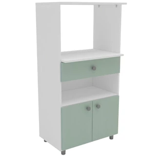 Armário Para Forno Mademovel 2310 Com Gaveta 122x62x42,5cm