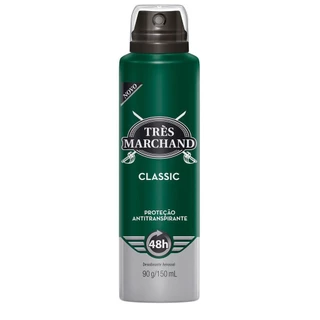 Desodorante Aerosol Très Marchand Classic 150ml