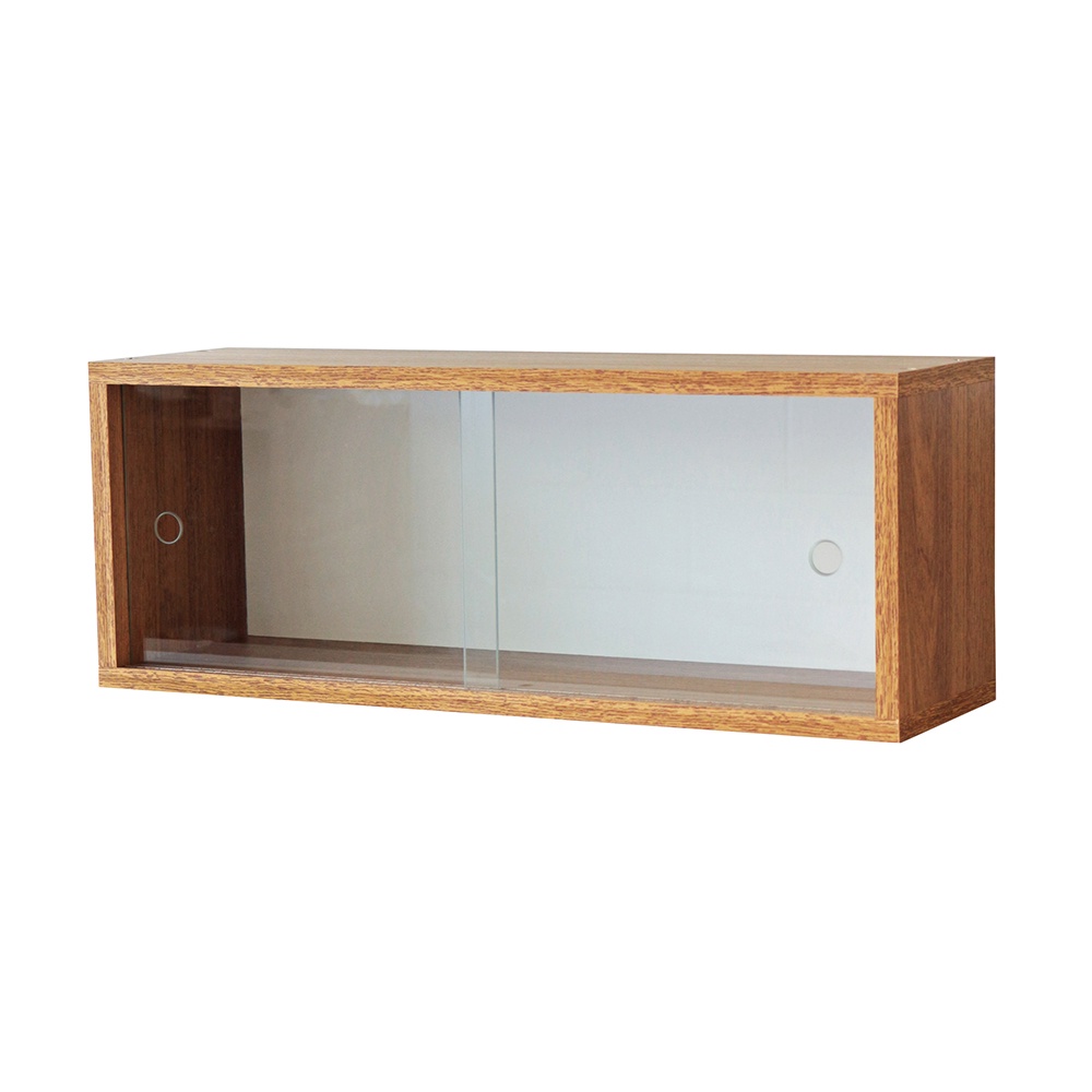 Nicho 60x23x18 Freijó Portas de Correr Vidro | Shopee Brasil