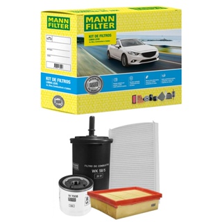 Kit Filtro Ford Ka 1.0 12v 1.5 16v 2014 A 2019 Original Mann