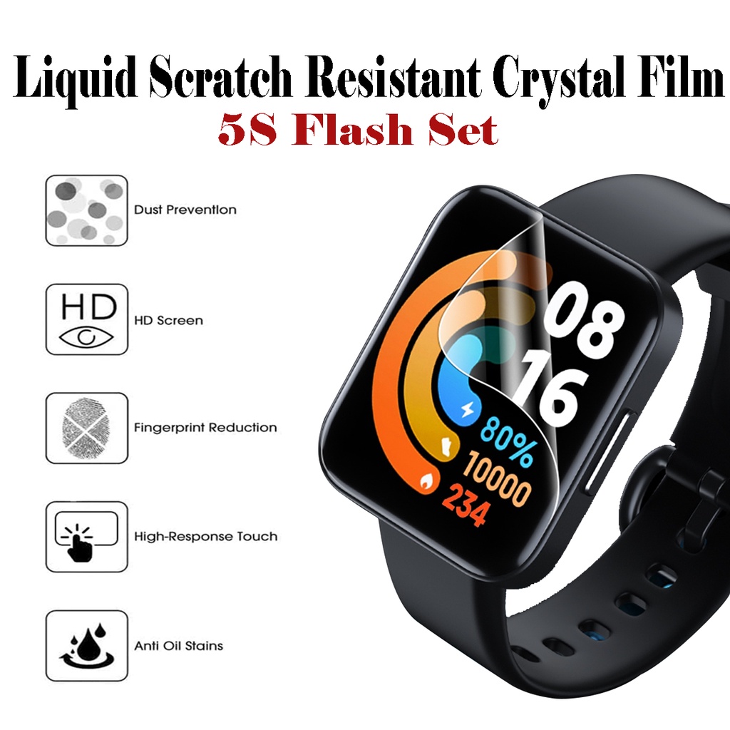 Película Protetora HD Líquida De Tela Para O Relógio Xiaomi Redmi Watch ...