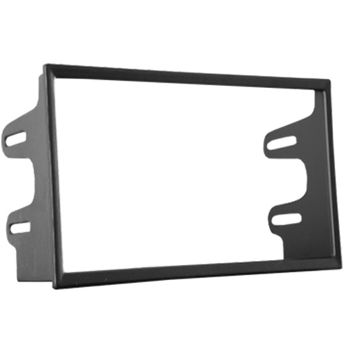 Moldura Painel 2 Din Dvd Spacefox Fox Crossfox 2011 à 2013 Preto
