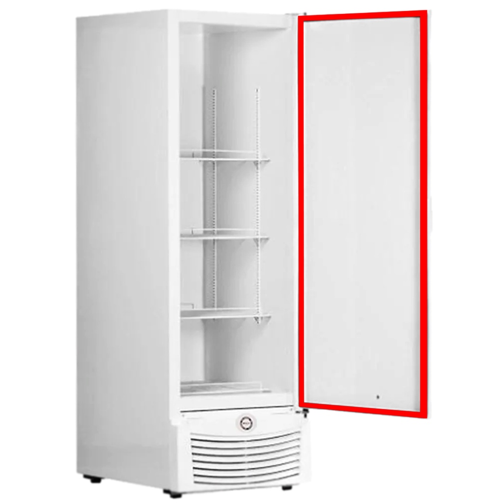Borracha Gaxeta Hussmann B-Are-470 Expositor Vertical Cervej