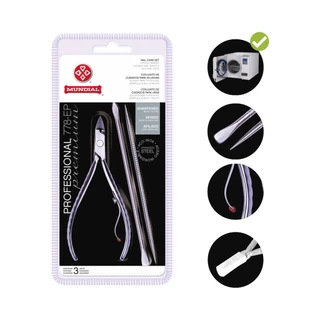 Kit 12 Alicate Cuticula 778ep Espatula+palito Mundial Professional Mundial