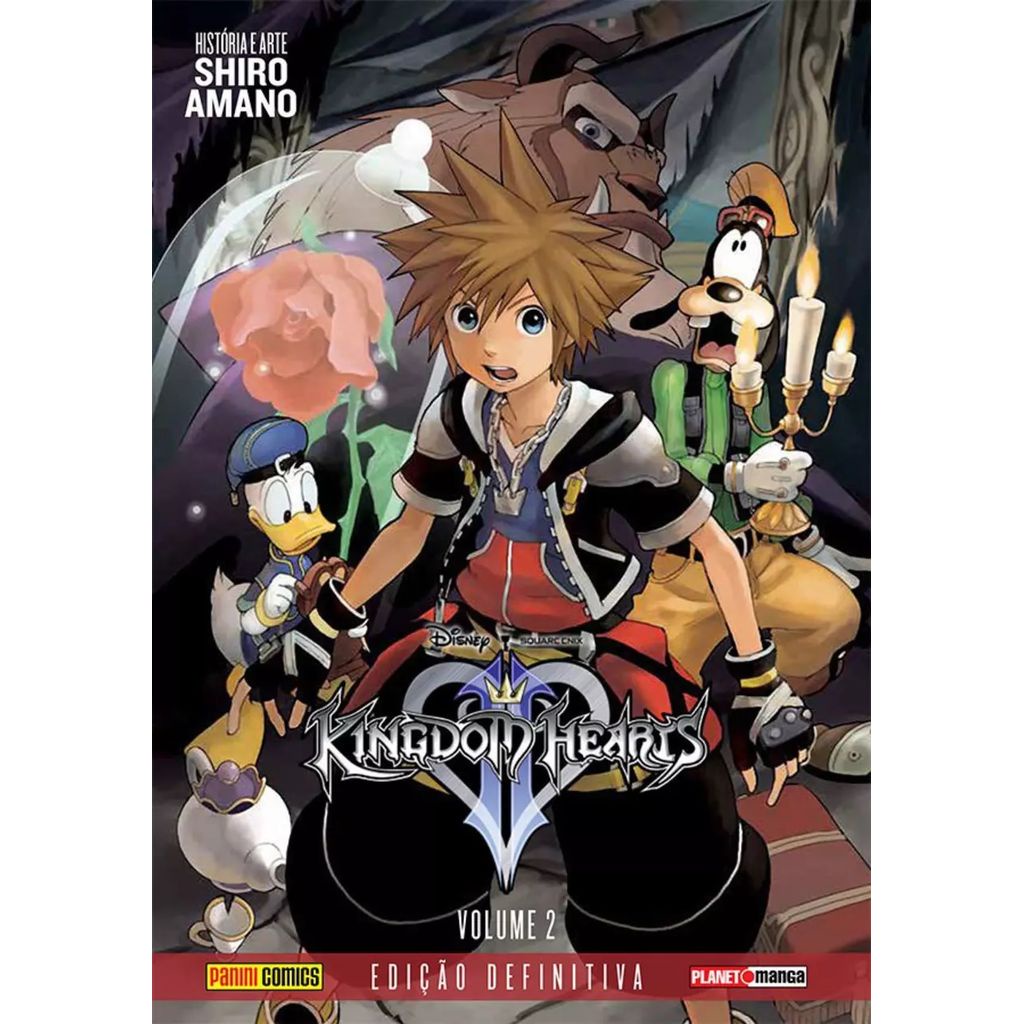 Mangá Kingdom Hearts II: Edição Definitiva - Volume 2 (Panini, Lacrado)