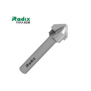 Fresa para ACM Chanfro 7x8mm Haste 6mm 2059075.01 Radix