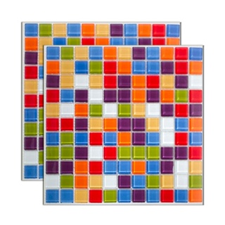 Pastilha Vidro Real 30x30cm Mescla Amolite