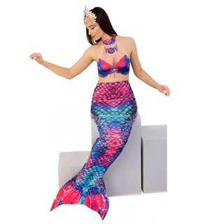 fantasia de luxo com pérolas  Adult mermaid costume, Mermaid