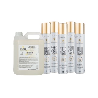 Combo DYUSAR Com 5 Perfect Premium e 1 Galão de Shampoo Anti resíduo 5L