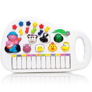 Piano Infantil Teclado Musical Som De Animais Fazendinha Cnf