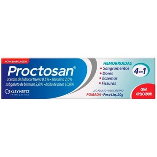 kit 2 Proctosan Pomada 20g Tratamento De Hemorroidas Fissuras 1 ...
