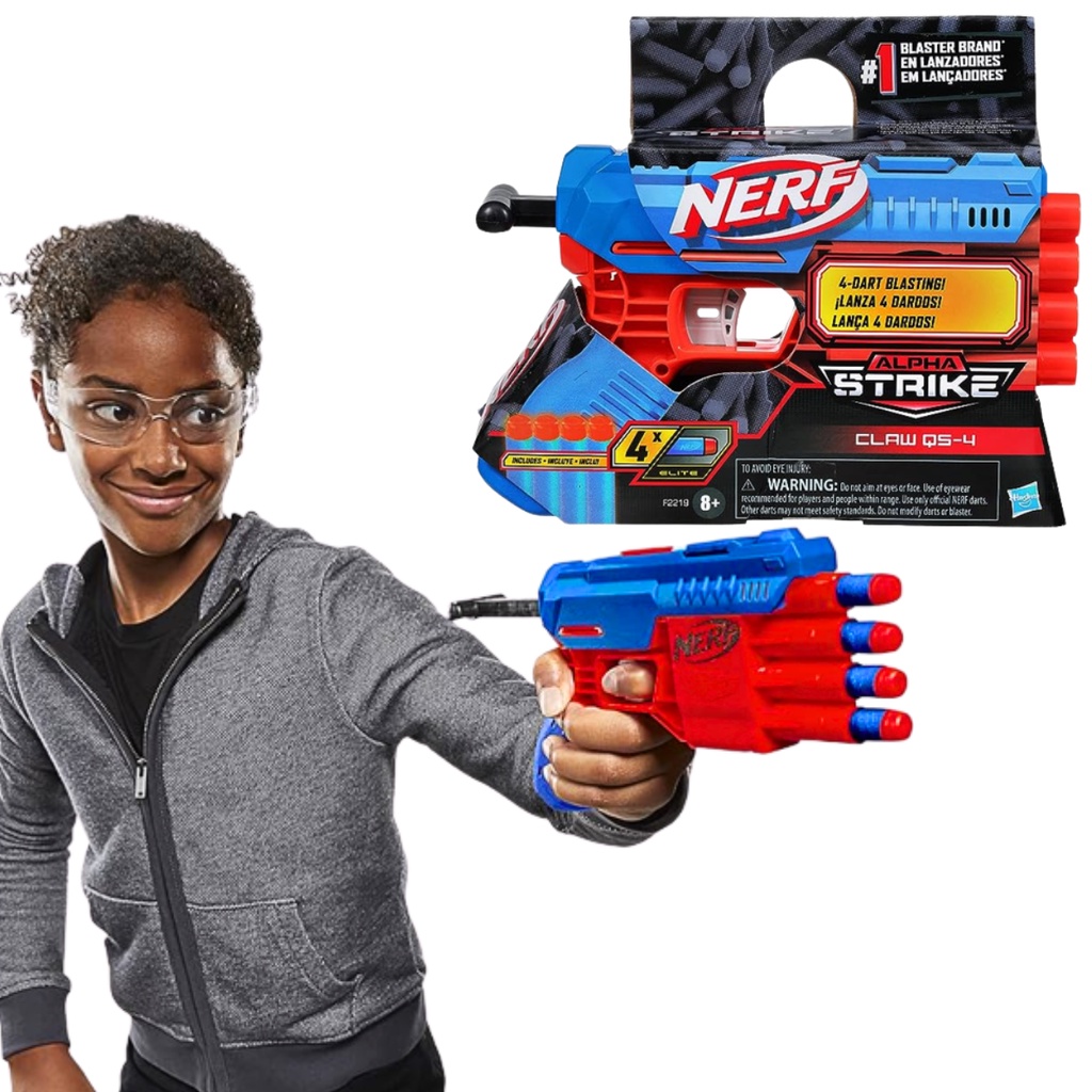 Brinquedo Lança Dardos Nerf Elite Arminha Hasbro - Lançadores de