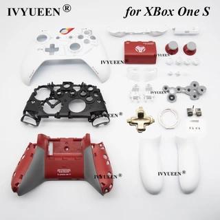 IVYUEEN Para Xbox One S X Controller Starfield Carcaça Da Placa De Face Painel Traseiro RB LB RT LT Kit De Botões Do Dpad