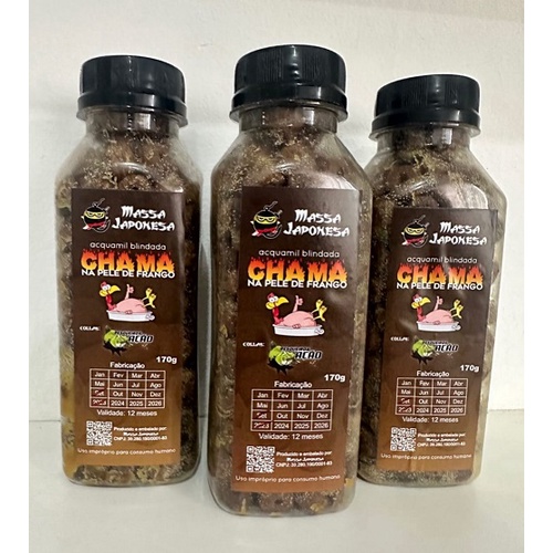 Isca para pesca Ração Acquamil Blindada "CHAMA NA PELE" Massa Japonesa. Para tambaqui e tambacu.