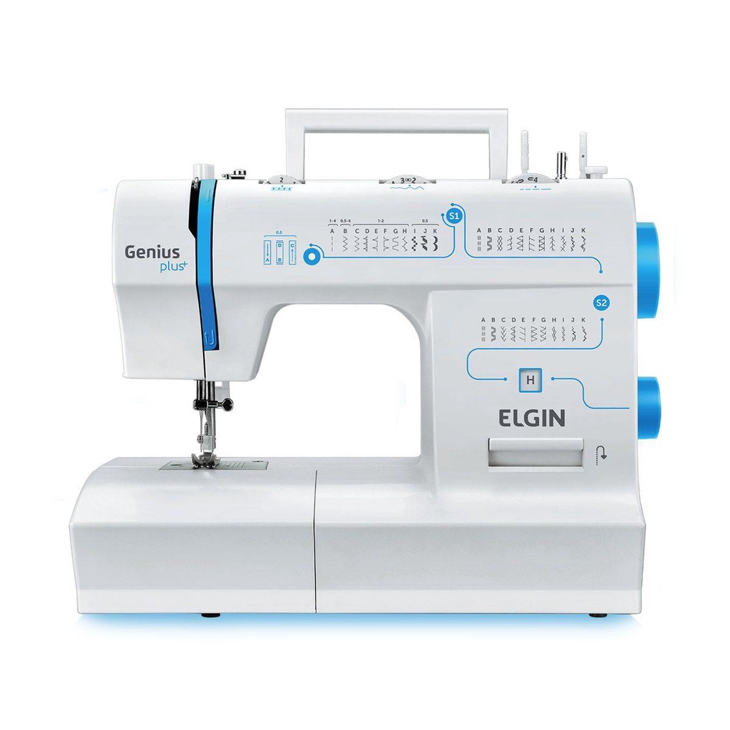 Máquina de Costura Elgin JX-4035 Genius Plus 31 Pontos