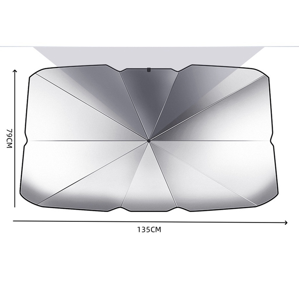 Painel Guarda Sol Proteção Solar Uv Para-brisa Carro