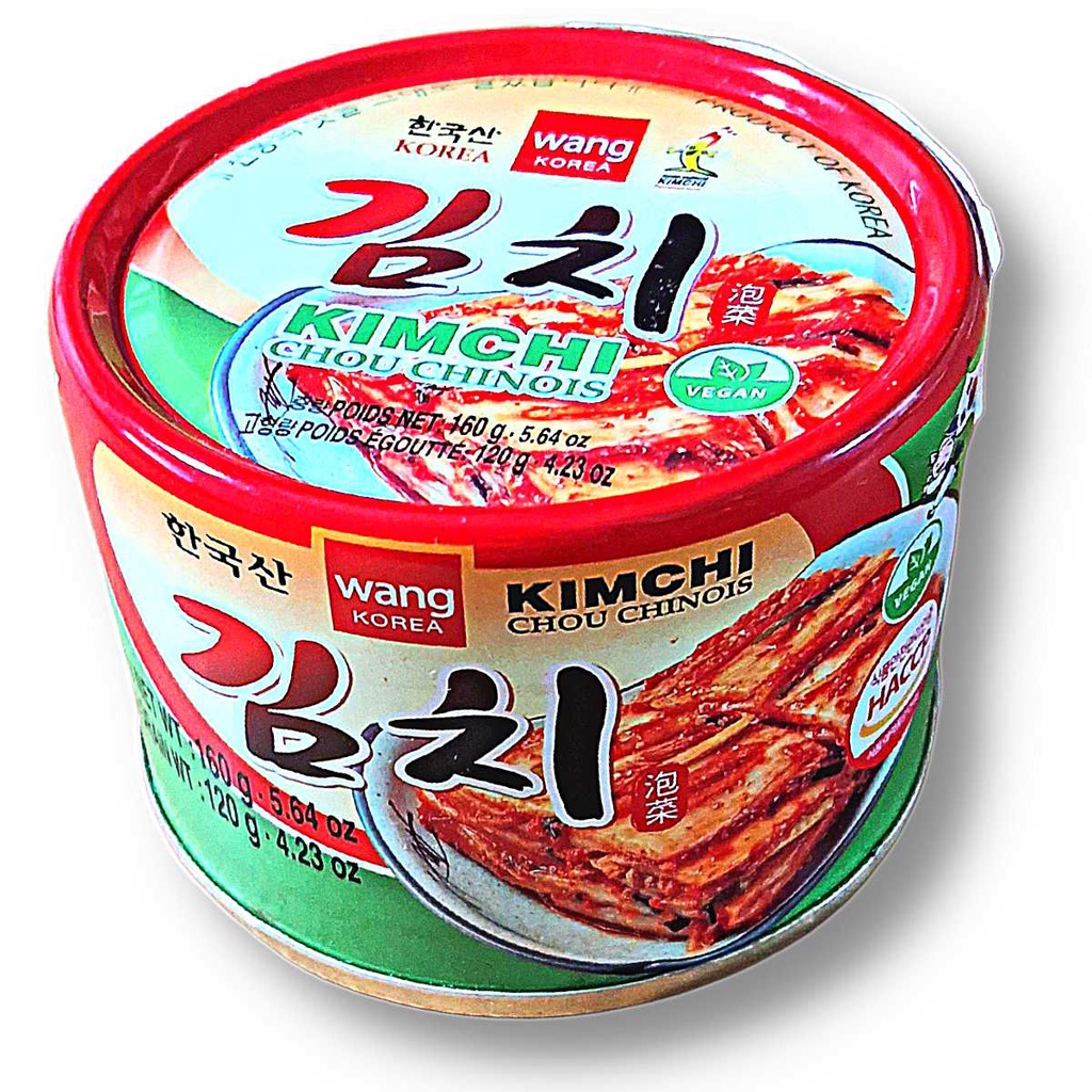 KIMCHI CONSERVA DE ACELGA PICANTE ENLATADO WANG 160GR