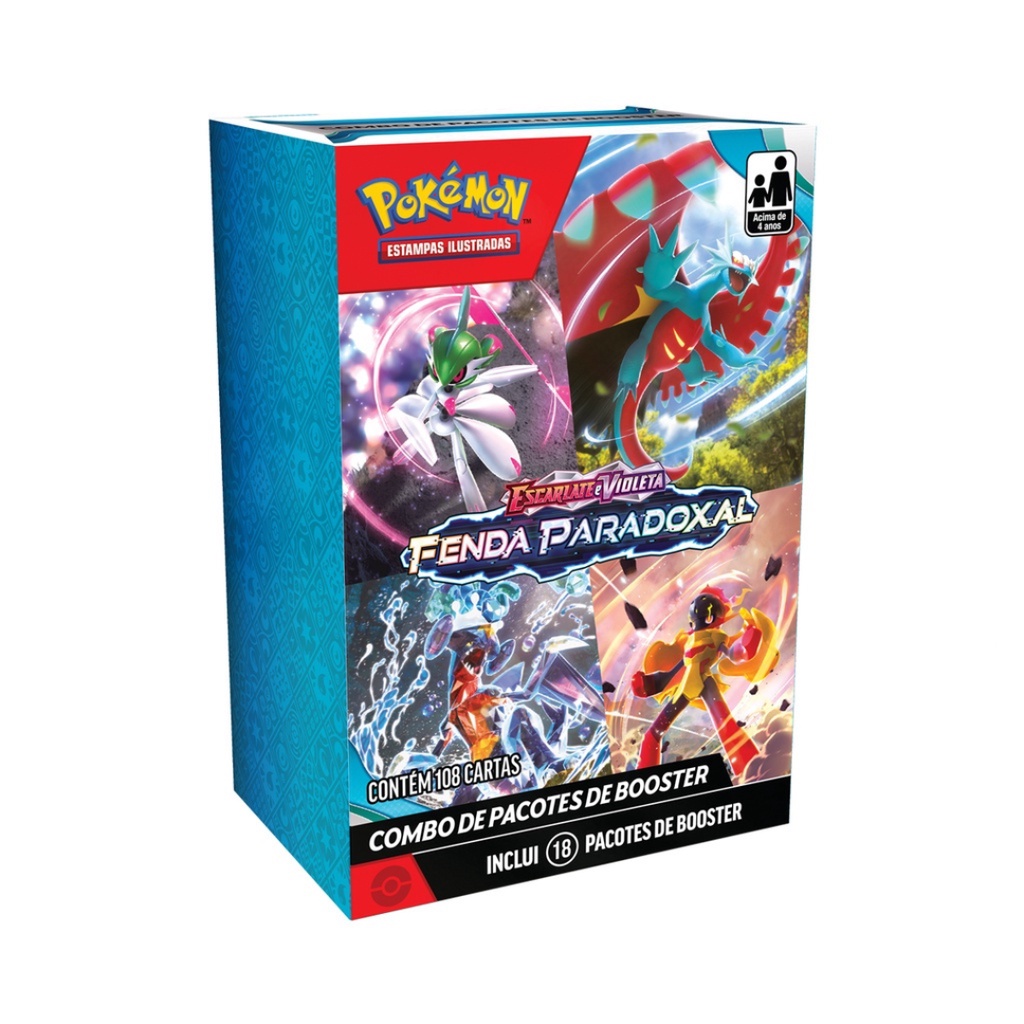 Box 18 Boosters Cards Pokémon Coleção Especial Escarlate e Violeta 151  Copag Cards Cartas em português oficial original : :  Brinquedos e Jogos