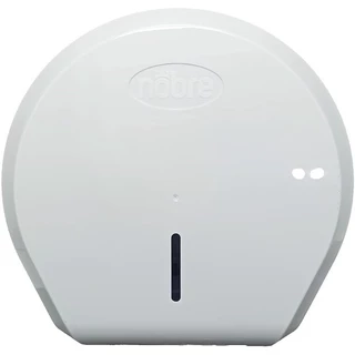 DISPENSER PAPEL HIG. ROLAO 300/500MT CINZA/BRANCO NEW CLASSIC - NOBRE