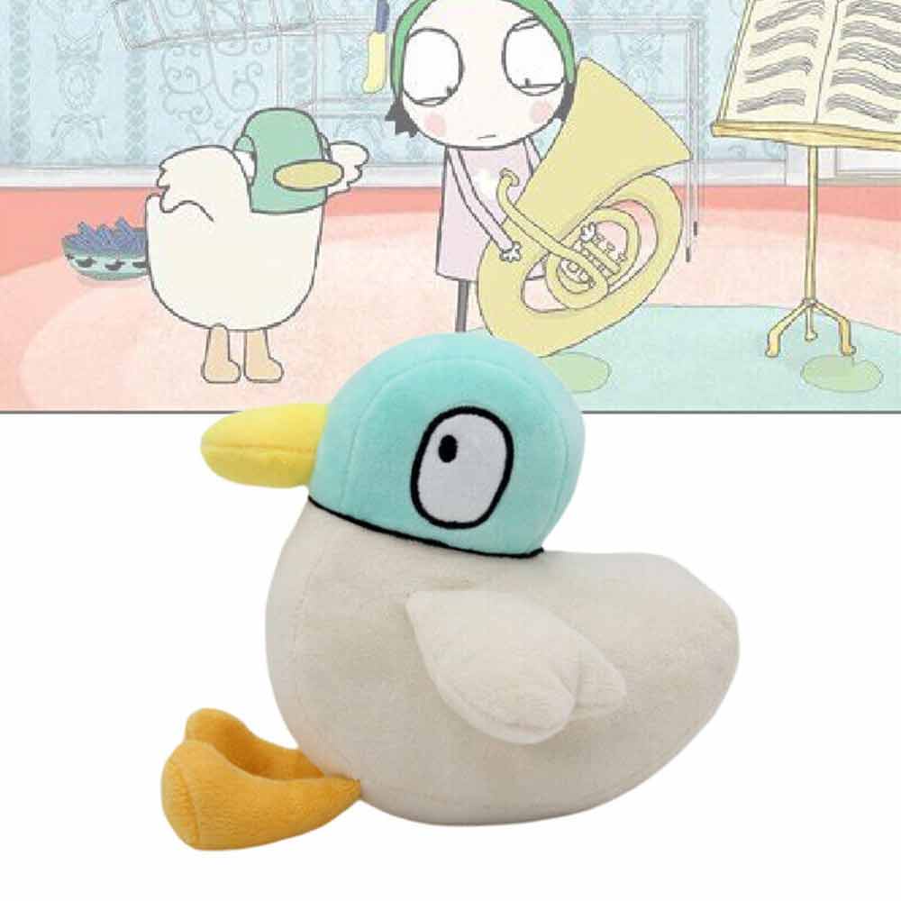 Sarah and store duck stuffed animal