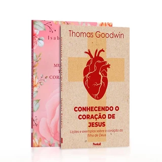 Kit 2 Livros | Conhecendo o Coração de Jesus + 40 Dias com Mulheres que Tocaram o Coração de Jesus