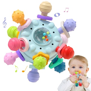 Pelúcia Elefante Música Brinquedos do Bebê 0 3 6 9 12 Meses Fofo