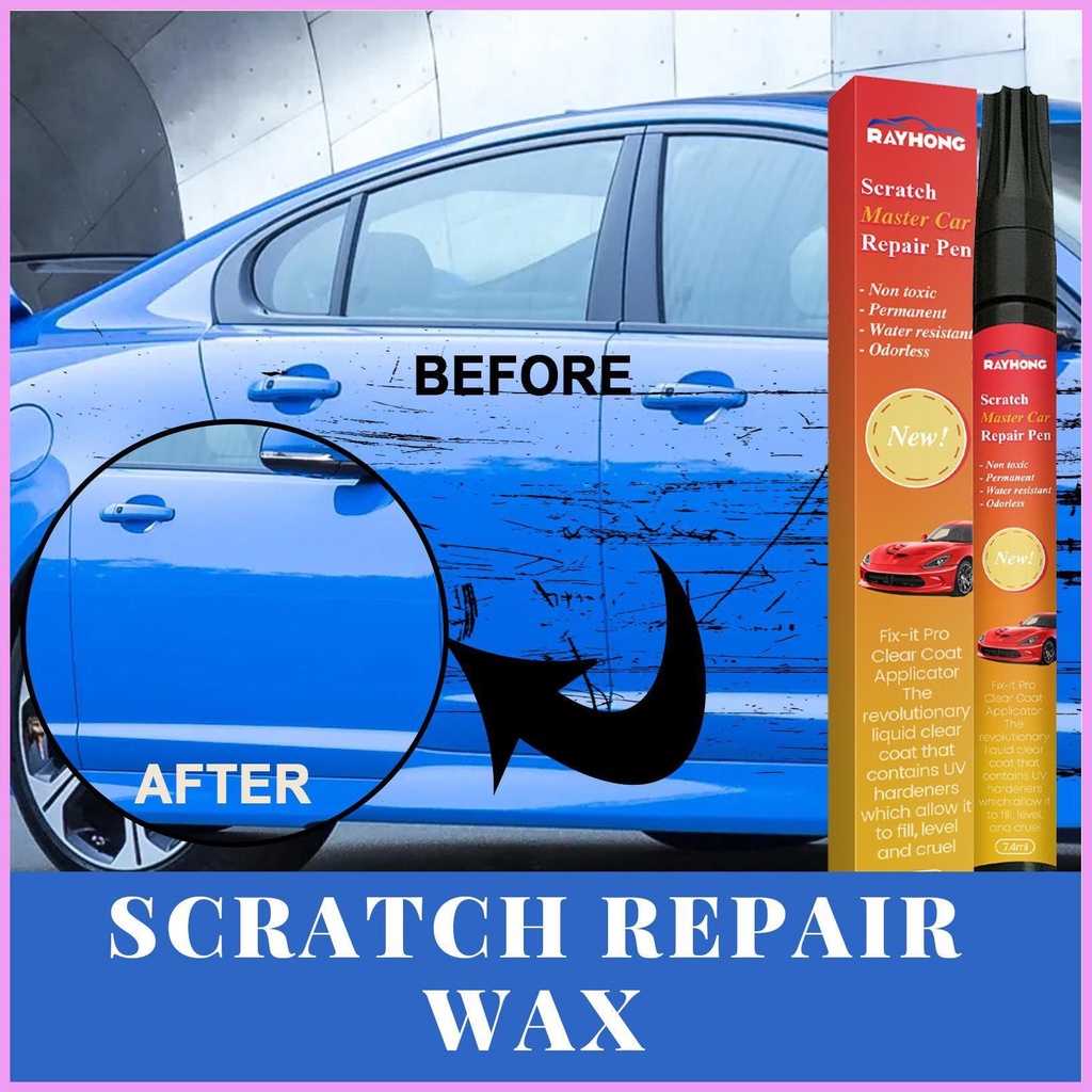 1pc 7.4ml Car Scratch Repair Pen Paint Repair Pen Car Paint Scratch Repair  Specialized De-Scratch Repair Pen