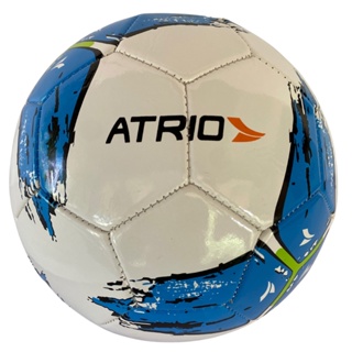 Bola De Futebol Tamanho 5 Oficial Atrio Campo Profissional Treinamento Adulto Jovem Estudante Time Equipe Azul E Branca
