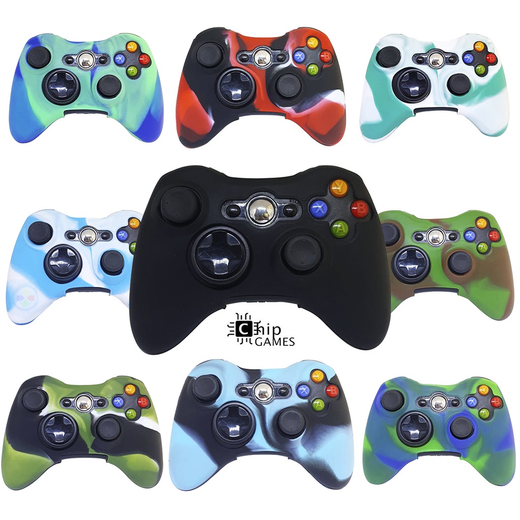 Capa Case Silicone Protetora Controle do Xbox 360