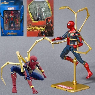 Marvel Avengers 3 Shf Spiderman Ação Figura Aranha De Ferro Modelo Brinquedos Boneca Presentes