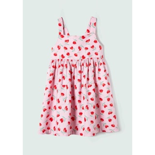 Vestido Infantil Toddler Com Laços E Bolso Hering Kids