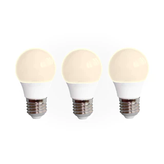 Kit 3 Lâmpada Led Bulbo 15w 3000k Branco Quente E27 Bivolt