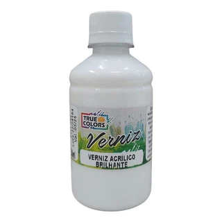 Verniz Acrílico Brilhante 250 Ml True Colors - Base De Água