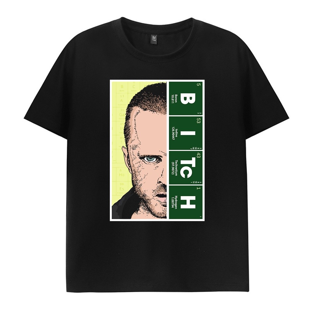 Camiseta Básica Bad Bitch Breaking Bad Jesse Pinkman | Shopee Brasil